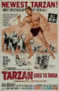 Тарзан едет в Индию  / Tarzan Goes to India [1962] смотреть онлайн